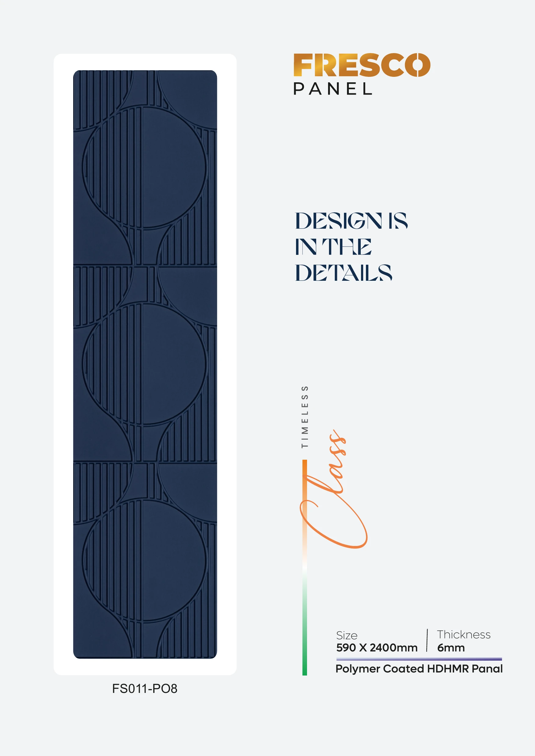 FS011-PO8 Fresco Panel Design